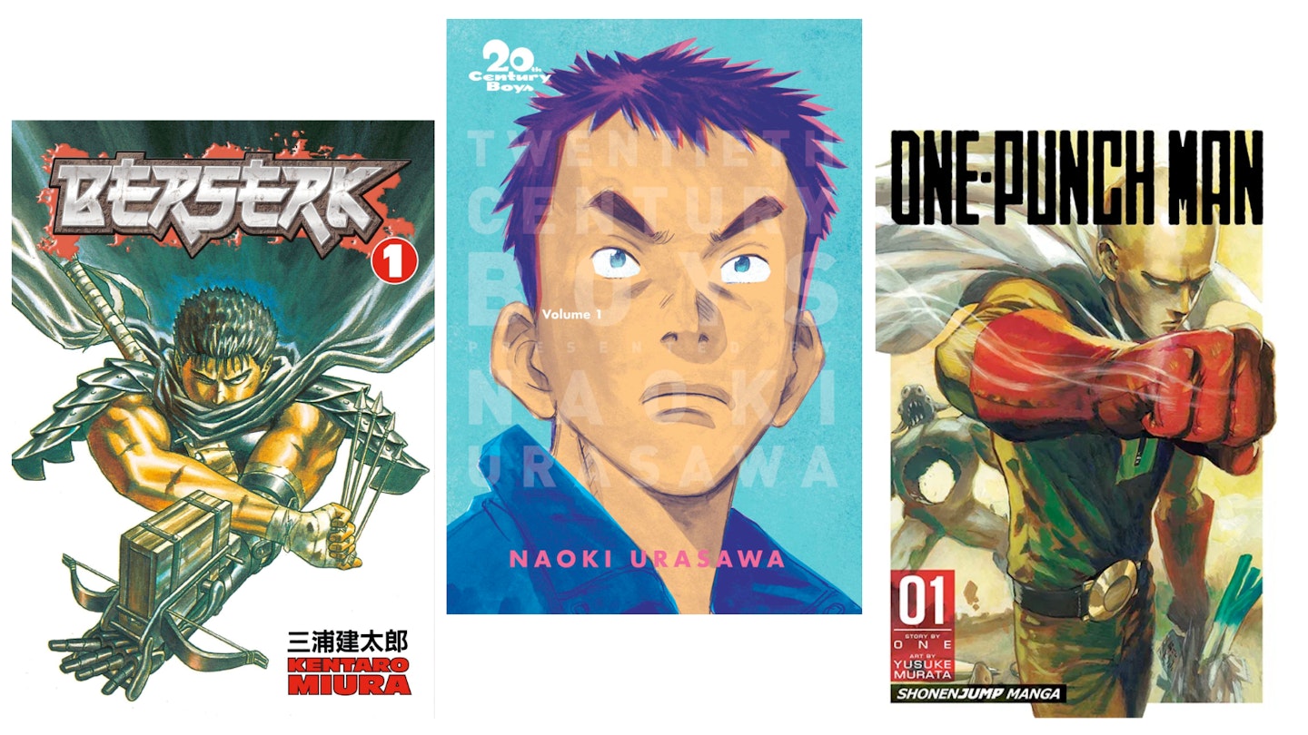 The best manga - One Punch Man, 20th Century Boys, Beserk