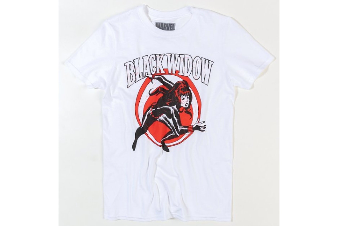 White Vintage Black Widow T-Shirt, £9.99