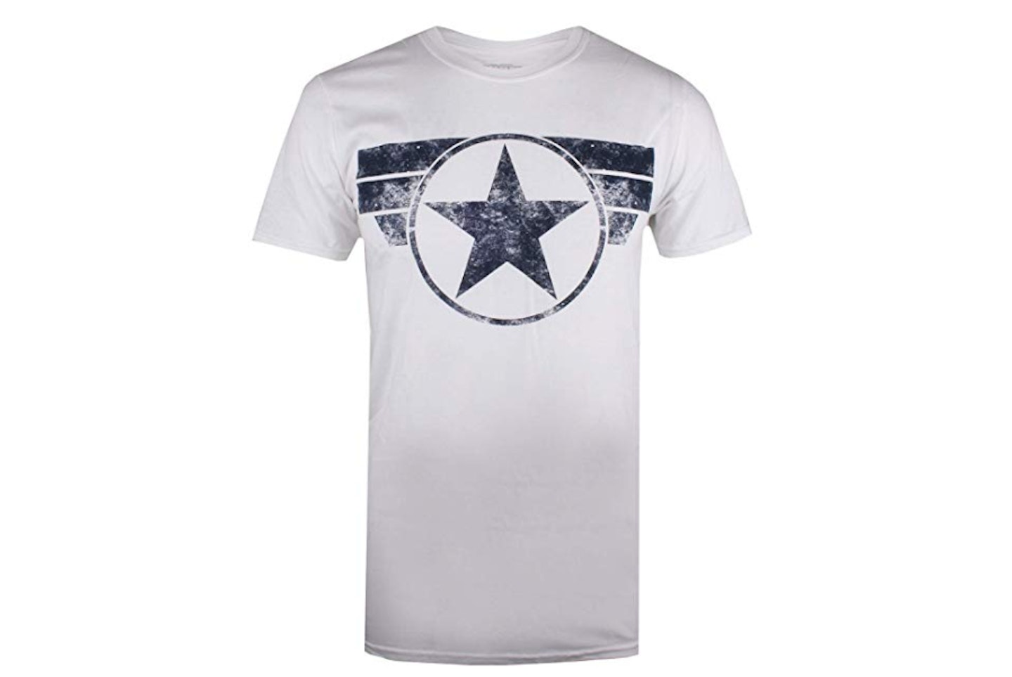 Marvel Men's Captain America Cap Logo T-Shirt, £12.37
