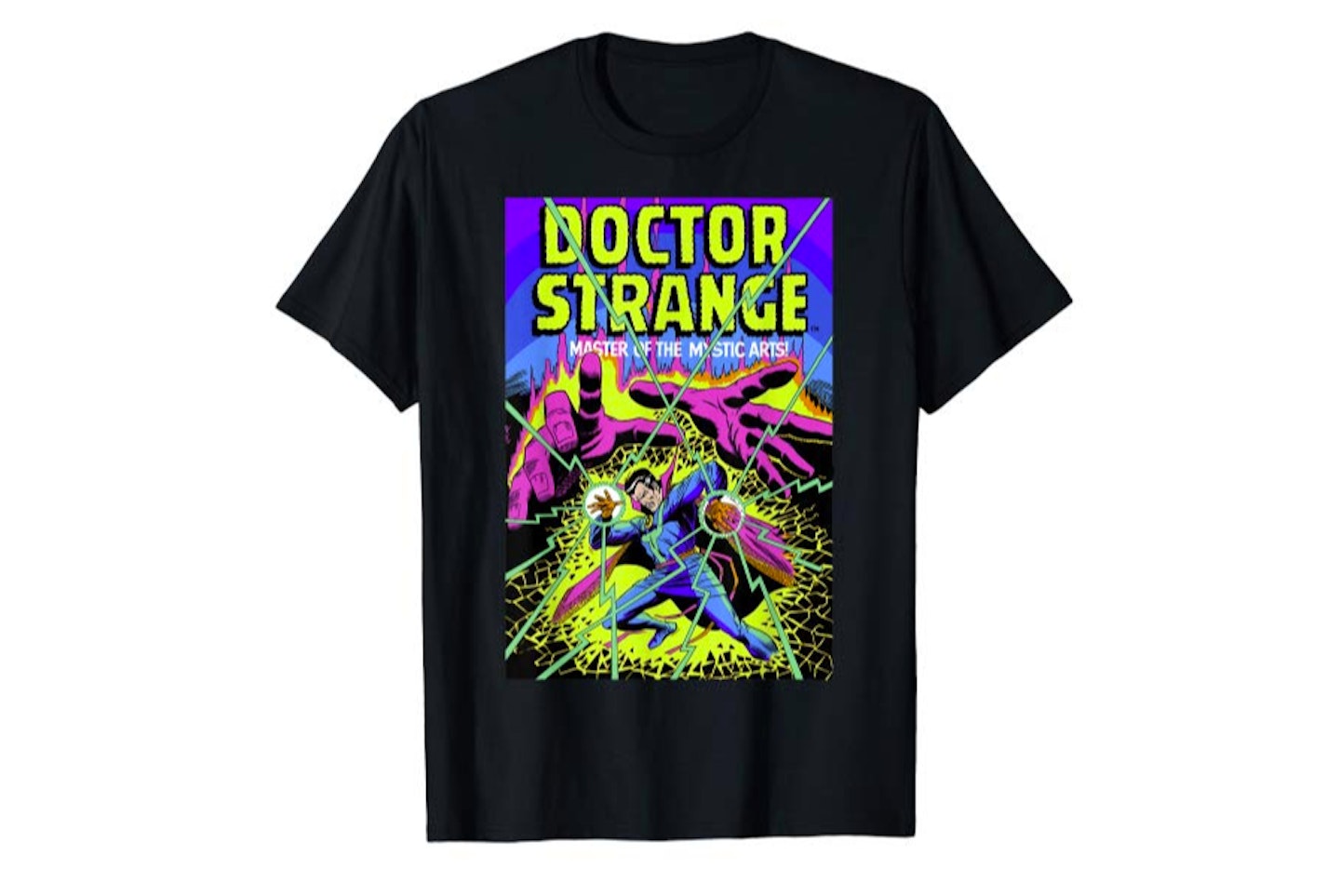 Marvel Doctor Strange Mystic Arts Neon Graphic T-Shirt, £17.99